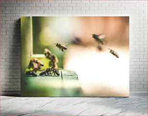 Πίνακας, Honeybees in Flight Μέλισσες σε πτήση