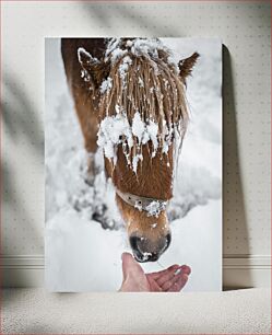 Πίνακας, Horse in Snow Άλογο στο χιόνι