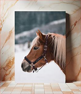 Πίνακας, Horse in the Snow Άλογο στο χιόνι