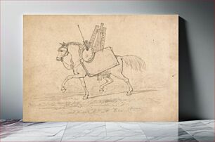Πίνακας, Horse Loaded with Artist’s Paraphernalia