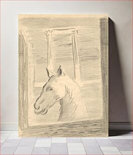 Πίνακας, Horse's head by Cyprián Majerník