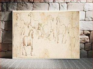 Πίνακας, Horses