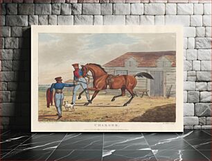 Πίνακας, Horses [set of six]: 5. Charger