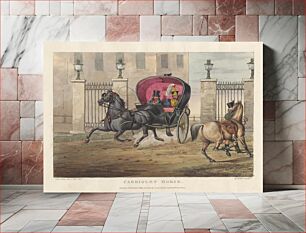 Πίνακας, Horses [set of six]: 6. Cabriolet Horse