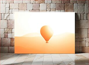 Πίνακας, Hot Air Balloon at Sunrise Μπαλόνι ζεστού αέρα στο Sunrise
