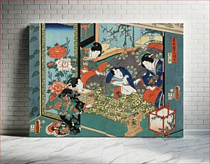 Πίνακας, Hour of the Snake by Utagawa Kunisada