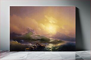 Πίνακας, Hovhannes Aivazovsky - The Ninth Wave
