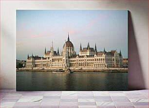 Πίνακας, Hungarian Parliament Building at Sunset Κτήριο του ουγγρικού κοινοβουλίου στο ηλιοβασίλεμα