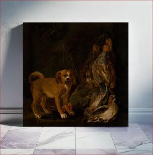 Πίνακας, Hunting still life with dog, Jan Fyt