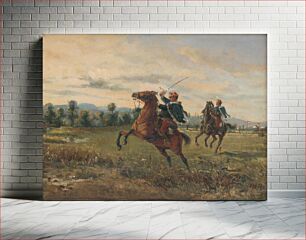 Πίνακας, Hussars in the field, August Meissl
