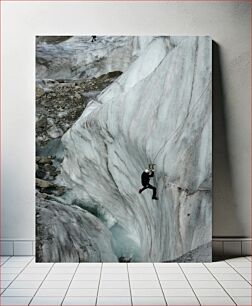 Πίνακας, Ice Climber Ascending Ice Climber Ascending