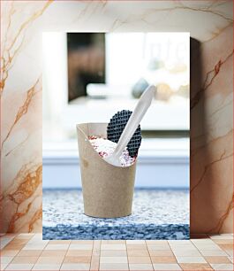 Πίνακας, Ice Cream in a Cup Παγωτό σε ένα φλιτζάνι