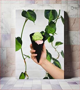 Πίνακας, Ice Cream with Plants Παγωτό με Φυτά
