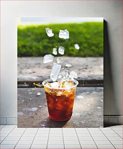 Πίνακας, Iced Beverage Splash Iced Beverage Splash