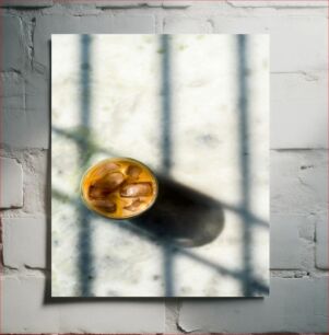 Πίνακας, Iced Coffee in Sunlight Παγωμένος Καφές στο φως του ήλιου