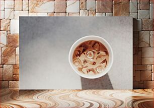 Πίνακας, Iced Coffee on a Sunny Day Παγωμένος καφές μια ηλιόλουστη μέρα