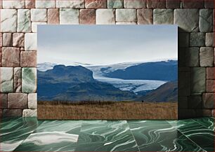 Πίνακας, Icelandic Glacier and Mountains Ισλανδικός παγετώνας και βουνά