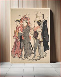 Πίνακας, Ichikawa Danjuro V and His Family