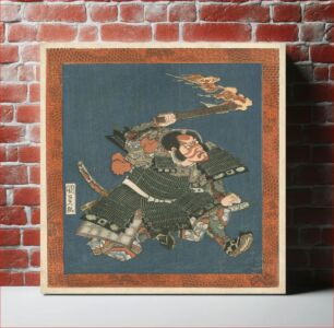 Πίνακας, Ichikawa Danjuro VII as I no Hayata by Utagawa Kunisada