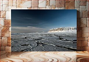 Πίνακας, Icy Landscape Παγωμένο Τοπίο