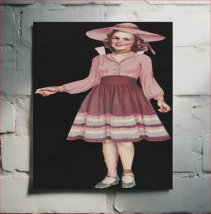 Πίνακας, Ida paper doll in outfits