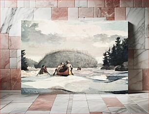 Πίνακας, Ile Malin (1897) by Winslow Homer