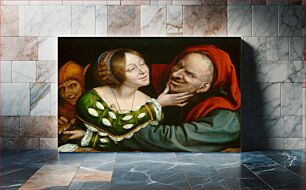 Πίνακας, Ill–Matched Lovers (ca. 1520–1525) by Quentin Massys