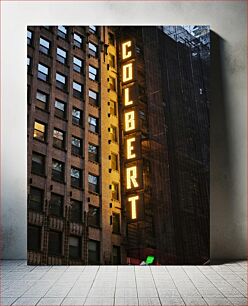 Πίνακας, Illuminated Building Signage Φωτιζόμενη Σήμανση Κτιρίου