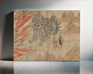 Πίνακας, Illustrated Legends of the Kitano Tenjin Shrine (Kitano Tenjin engi emaki), Japan