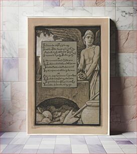 Πίνακας, (Illustration for Rubáiyát of Omar Khayyám) The Heavenly Potter by Elihu Vedder