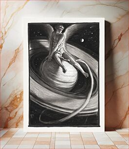 Πίνακας, (Illustration for Rubáiyát of Omar Khayyám) The Throne of Saturn by Elihu Vedder