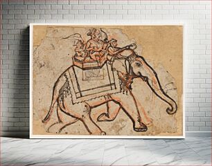 Πίνακας, illustration from a Ramayana series; Kotah