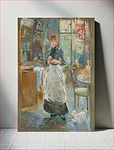 Πίνακας, In the Dining Room (1886) by Berthe Morisot