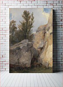 Πίνακας, In the Forest at Fontainebleau