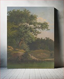 Πίνακας, In the forest by Friedrich Carl von Scheidlin