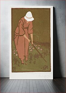 Πίνακας, In the garden, 1920, Eric O. W. Ehrström