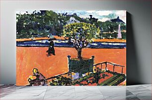 Πίνακας, In the Luxembourg Gardens (1910–1912) by Henry Lyman Sayen