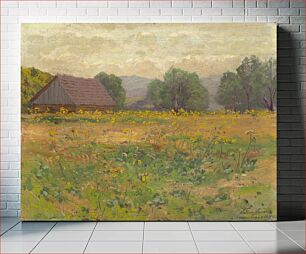 Πίνακας, In the meadow by Ferdinand Katona
