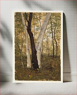 Πίνακας, In the Woods, Hudson, New York, Frederic Edwin Church