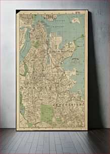 Πίνακας, Indexed map of Boston