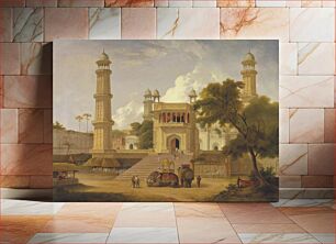 Πίνακας, Indian Temple, Said to Be the Mosque of Abo-ul-Nabi, Muttra