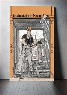 Πίνακας, Industrial Number (1901) by Edward Penfield