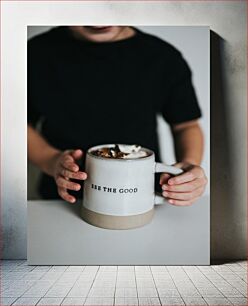 Πίνακας, Inspirational Coffee Mug Εμπνευσμένη κούπα καφέ