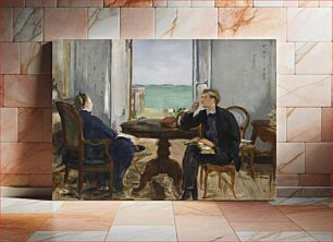 Πίνακας, Interior at Arachon (1871) by Edouard Manet