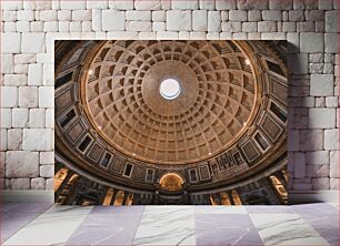 Πίνακας, Interior Dome of Ancient Structure Εσωτερικός Θόλος Αρχαίας Κατασκευής