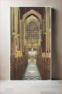 Πίνακας, Interior, Washington Memorial Chapel, Valley Forge, Pa