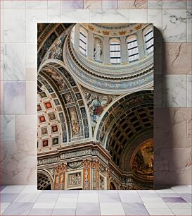 Πίνακας, Intricate Cathedral Ceiling Περίπλοκη οροφή καθεδρικού ναού