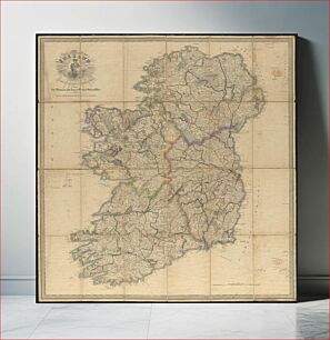 Πίνακας, Ireland : from the best authorities, with the distances laid down in British statute miles