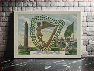 Πίνακας, Ireland's historical emblems / Eagle Litho. Co