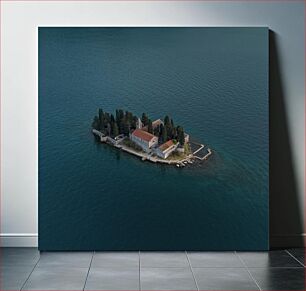 Πίνακας, Isolated Island Landscape Τοπίο απομονωμένου νησιού